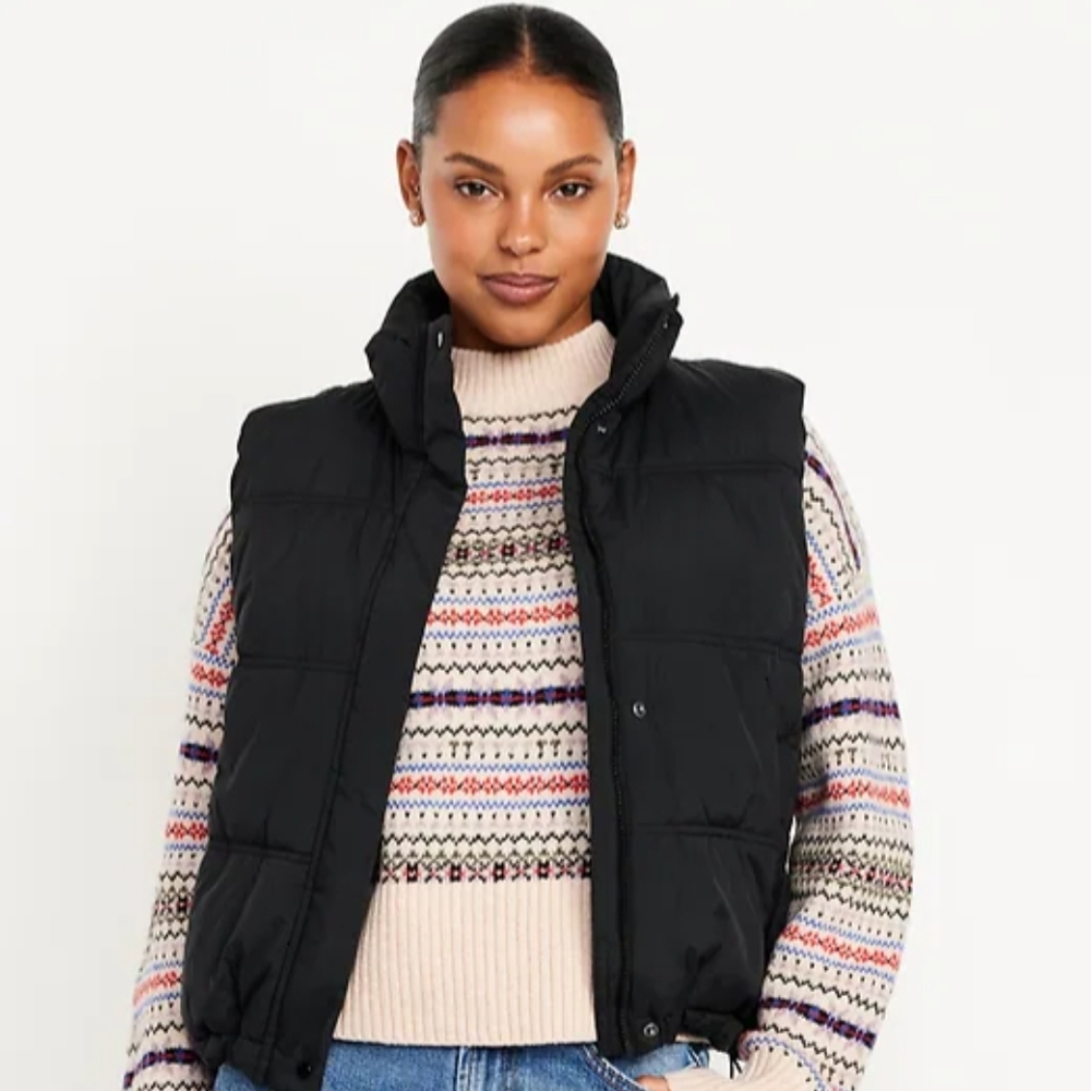 Old Navy Women's Classic Black Vest